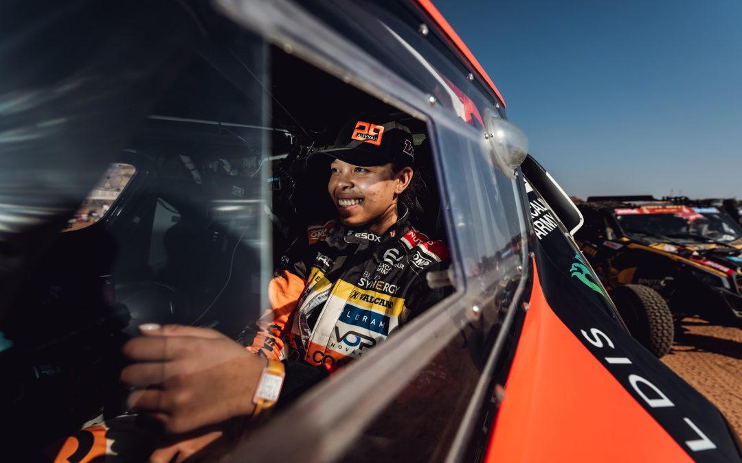 Halfway-point at the Dakar: 19-year-old Aliyyah Koloc running strong in the highest offroad class amongst the big stars